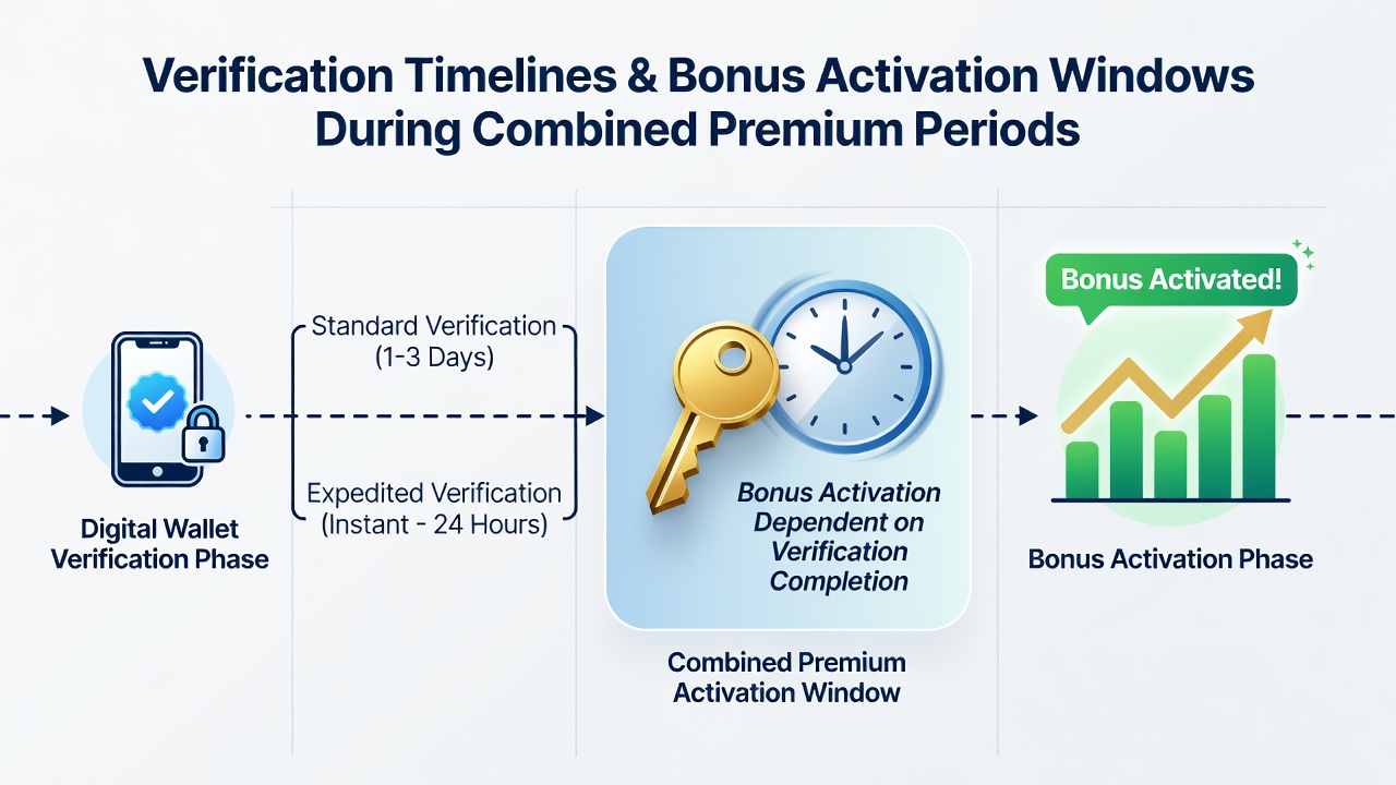 Impact of e-wallet verification on timing for Premier League and horse racing bonus activations