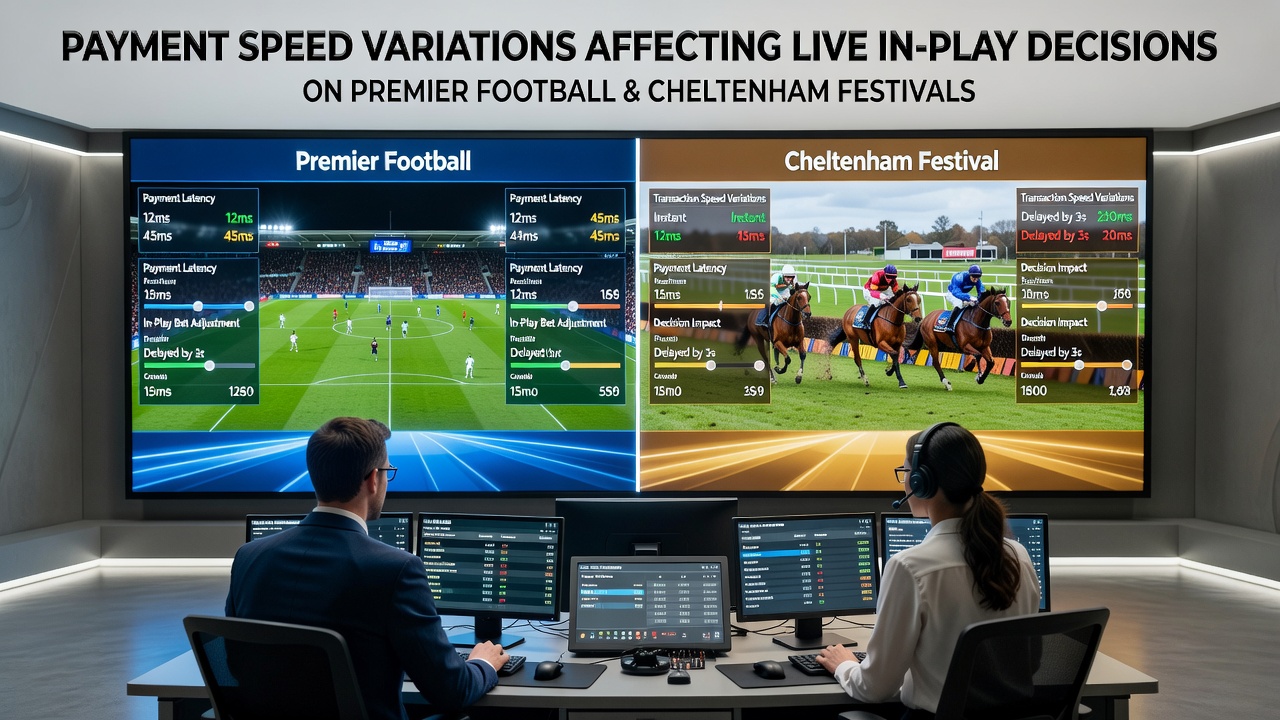 Illustration showing payment processing interfaces on mobile devices during live sports betting sessions
