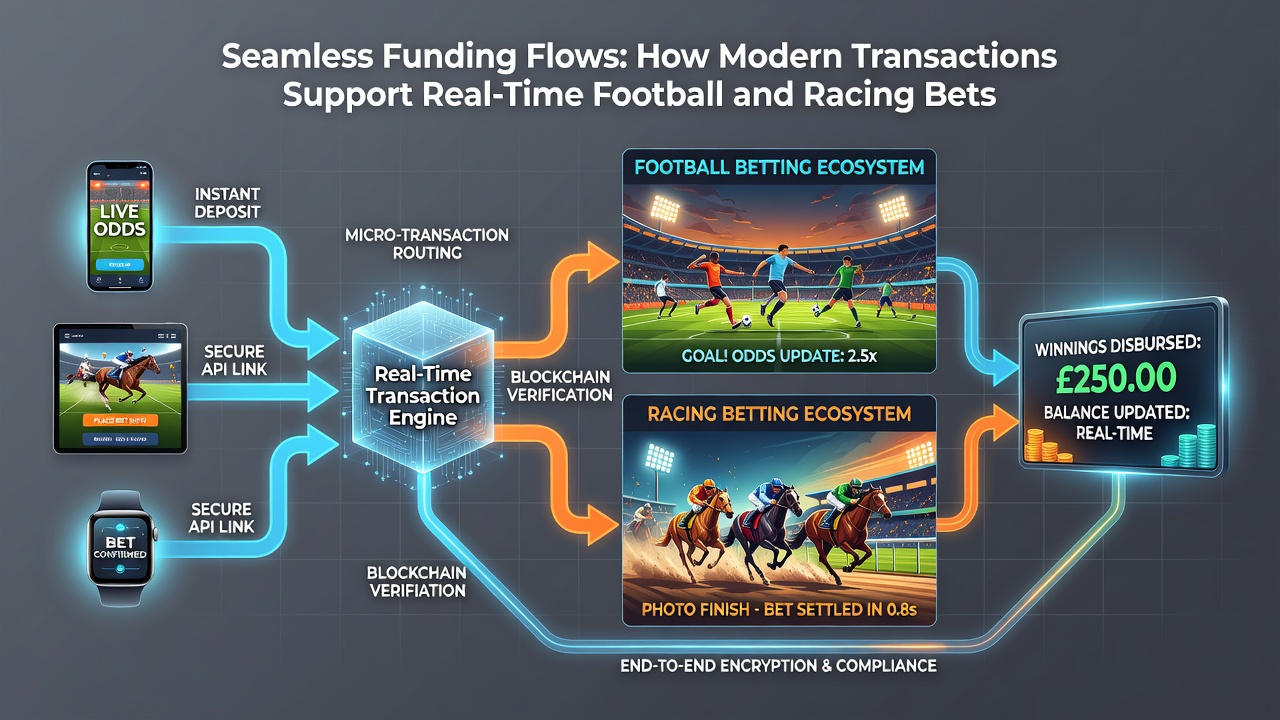 Mobile screen showing real-time transaction confirmation during a live football match bet