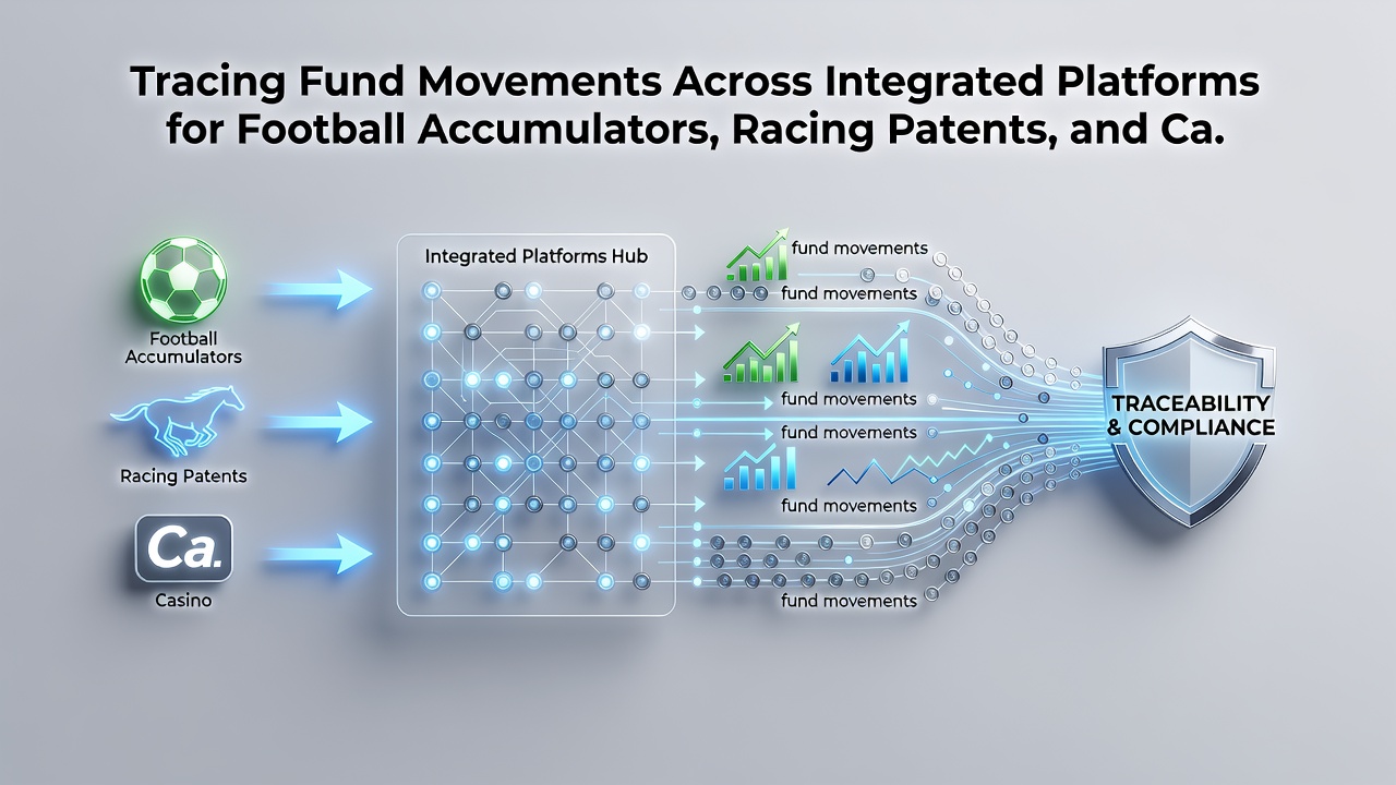 Close-up of transaction log interface displaying fund movements between accumulator bets, patent wagers, and spin credits