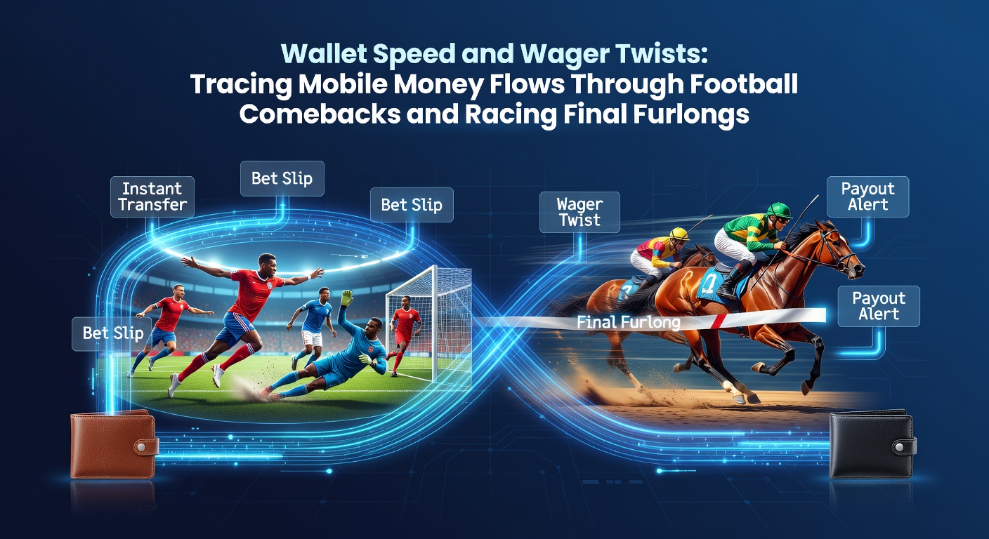 Mobile wallet interface showing instant deposit during live football match betting