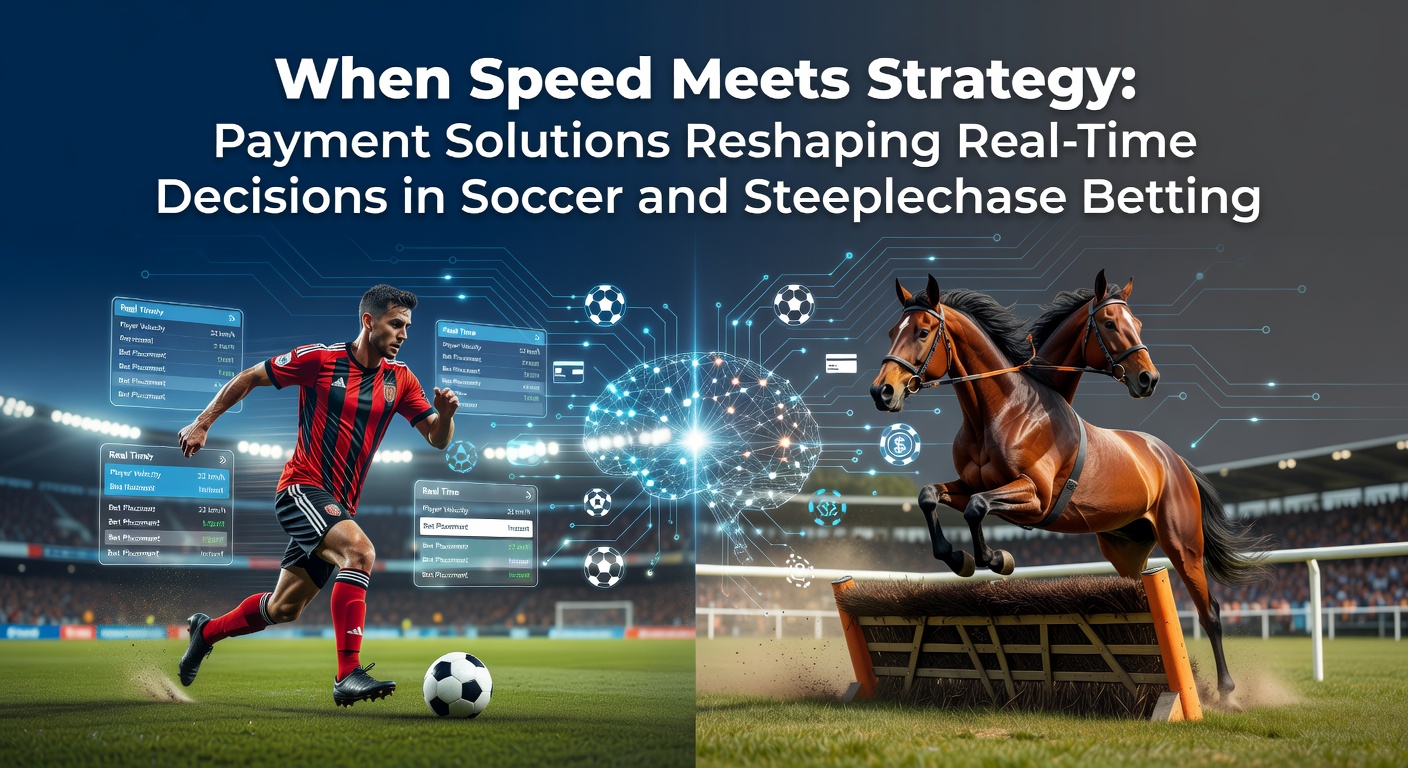 Payment interfaces displaying live soccer and steeplechase betting options with instant deposit features
